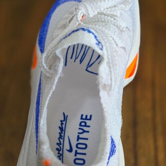 Nike Air Zoom Alphafly Next% 3 Blueprint Pack Running Shoes White Blue Women's 8 - Picture 12 of 16